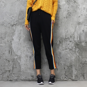 春夏全棉运动裤九分卫裤