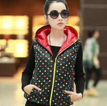 2014新款秋冬<em>女装</em>羽绒棉羽绒服<em>马甲</em>时尚<em>修身</em>