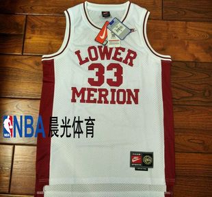 香港it代购 kobe复古篮球服 正品nba湖人队33号科比球衣 刺绣白色