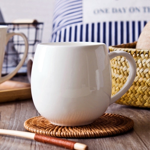 景德镇家用纯白色杯子