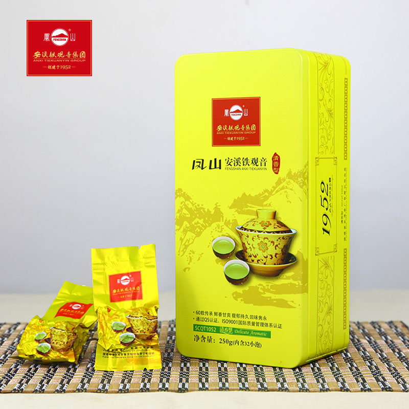 凤山 清香型铁观音 特级茶叶乌龙茶 安溪铁观音集团250g