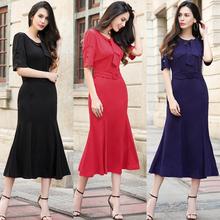 Mermaid Dress 鱼尾连衣裙 2017 Gown Sexy Formal Bodycon Women
