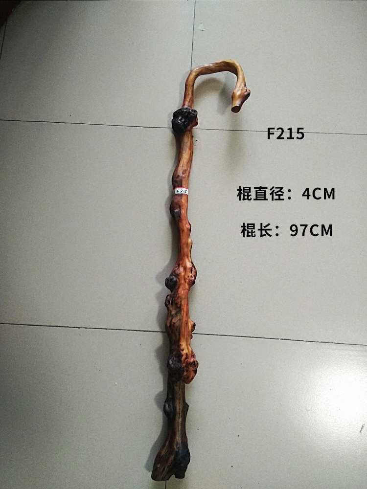 云南黑果树黑果木拐杖 拐棍 木雕 天然树瘤原生态根艺
