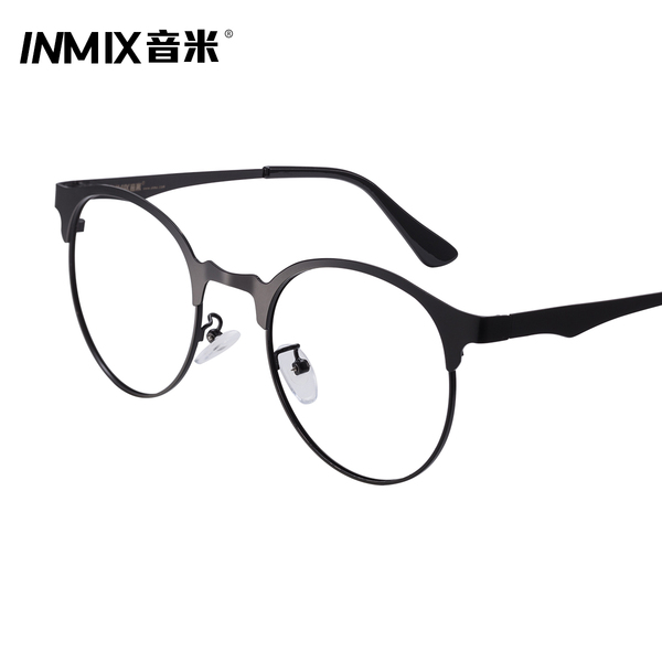 正品眼镜架 音米2015新款 记忆金属眼镜架近视