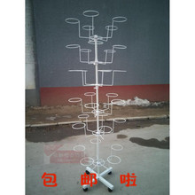 帽子架子衣帽架 帽托落地帽子架托 七层帽架帽子架铁艺帽托展示架