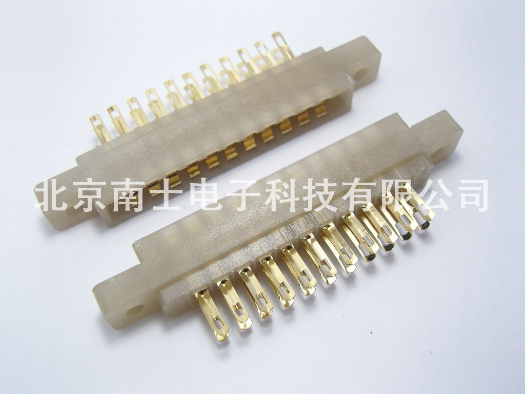 优质cy401 22p 镀金 印制板连接器 印刷线路板插座 插槽 插针 分