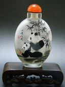 包邮 内画鼻烟壶外事商务礼品出国礼品中国特色手工艺品送老外手绘