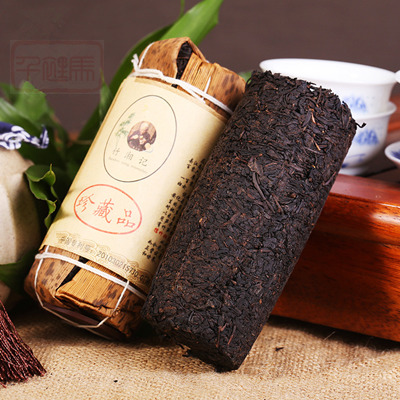 买1送3买2送4赠品  2013高品质特级芽尖竹湘茶竹湘记200g安化黑茶