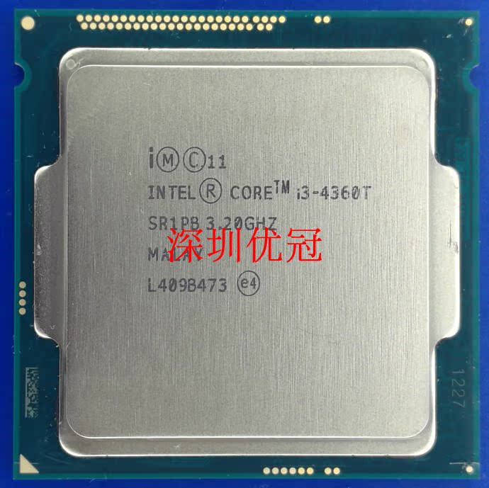 intel i3 4360 4360t cpu 1150cpu散片 正式版保一年有i3-4370