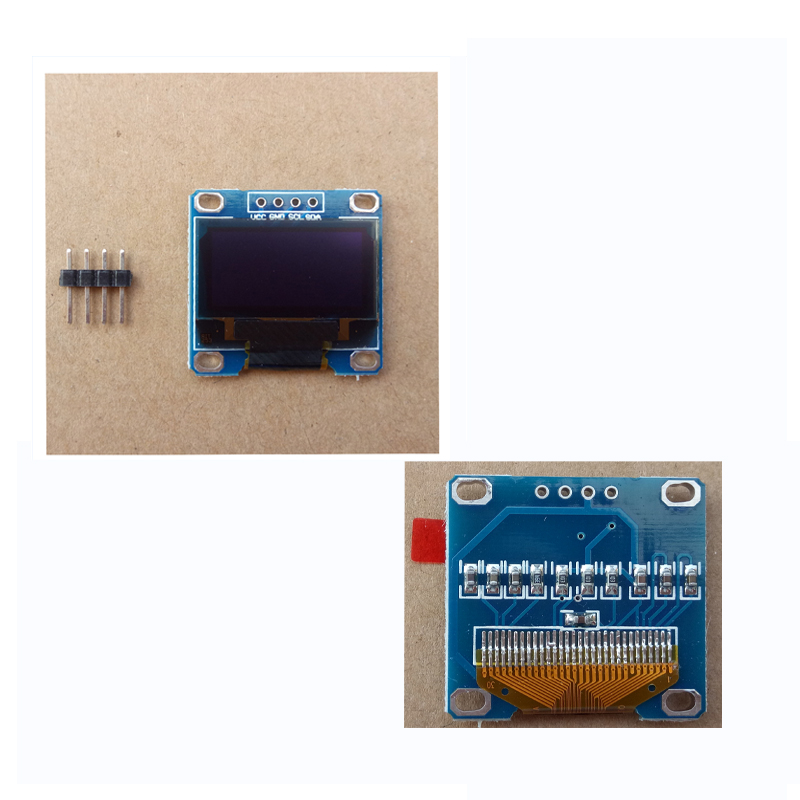 96寸 oled 12864 送各种程序资料iic 接口4针