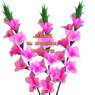 绢花 丝袜花丝网花成品花纯手工制作插花 牡丹 剑兰 特价 假花绢花
