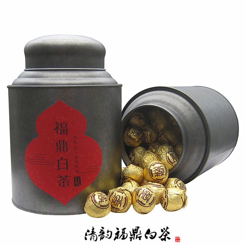 福鼎白茶2016年茶叶 特级白牡丹花香型沱茶小茶球礼盒装500g包邮