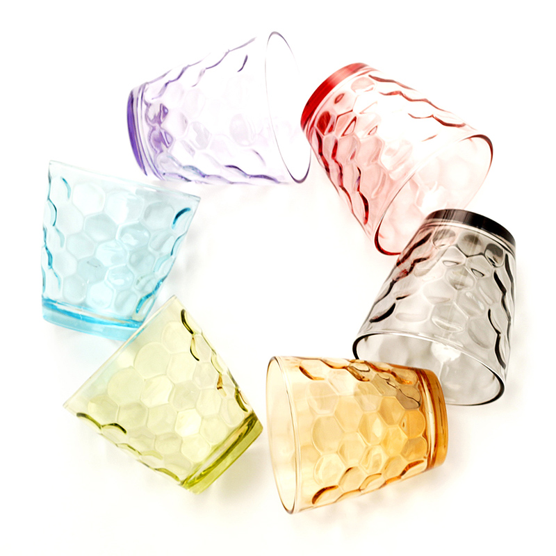 【特价专场】彩色耐热水杯玻璃杯子套装透明创
