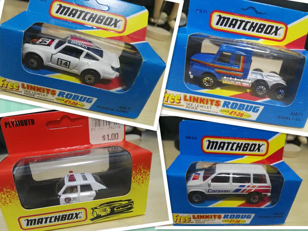 火柴盒 matchbox mb128 mb147 mb3 mb10 道奇 保时捷