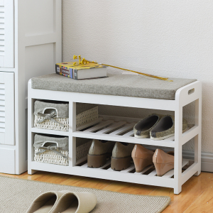 实木换鞋凳储物凳