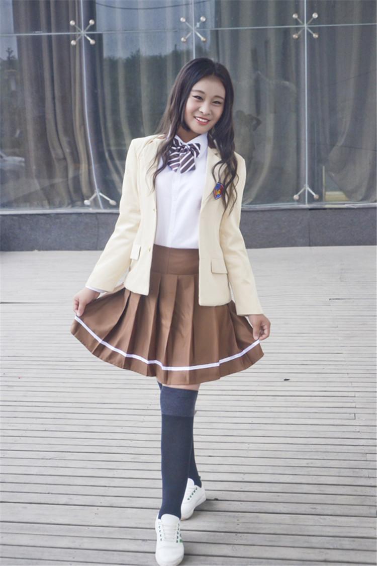 学生校服韩国英伦校园制服高中生大学生长袖西装外套套装帅气漂亮