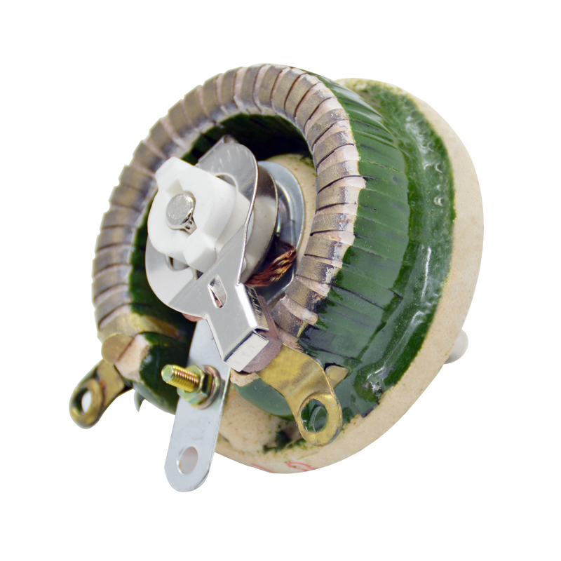 圆盘瓷盘可调滑动变阻器大功率可变电位器50w50r150r200r500r欧