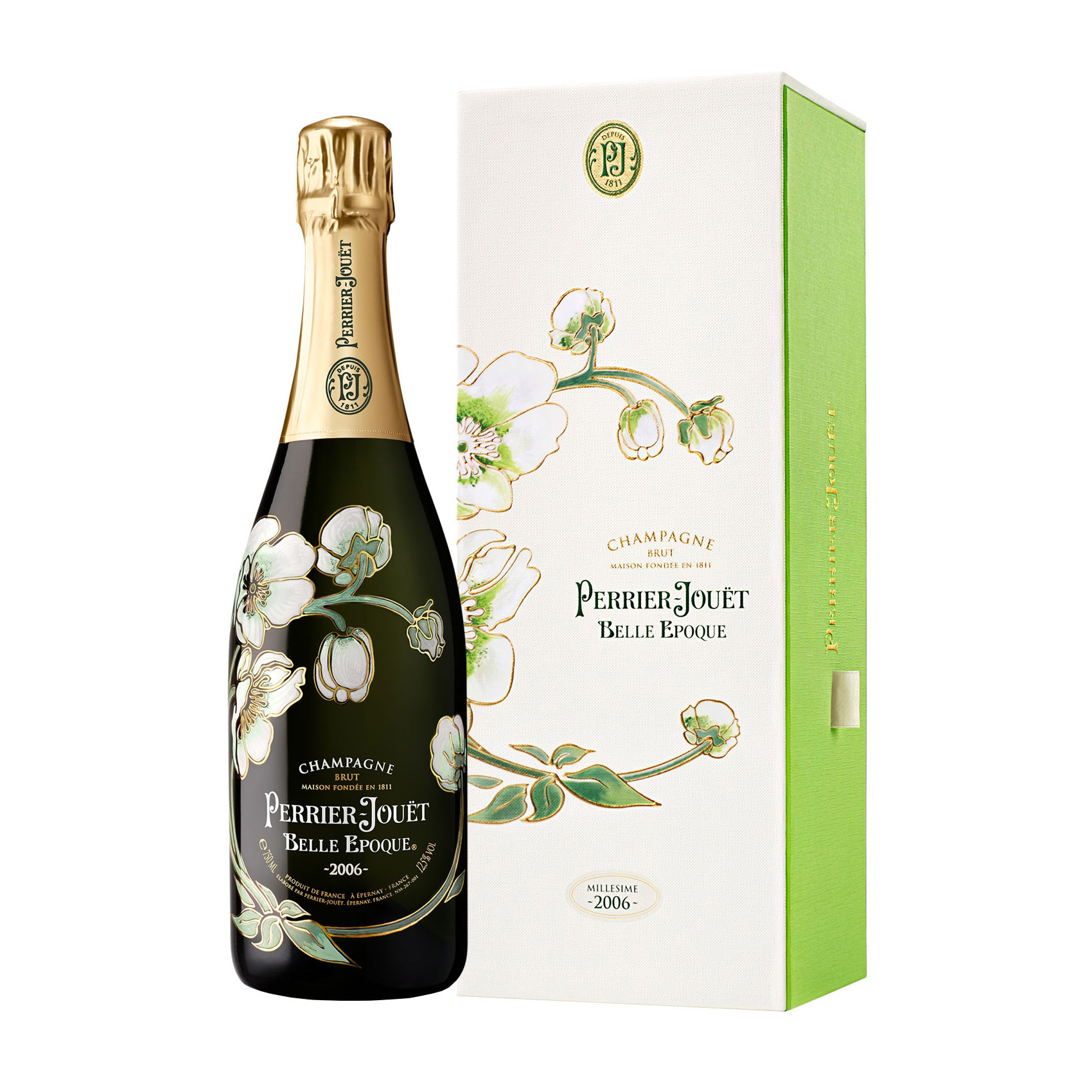 法国巴黎之花美丽时光香槟2007年礼盒perrier jouet belle epoque