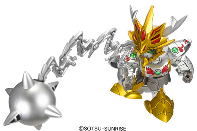 【评头论足】万代bandai sd bb 342 三国传 许褚高达敢达模型玩具