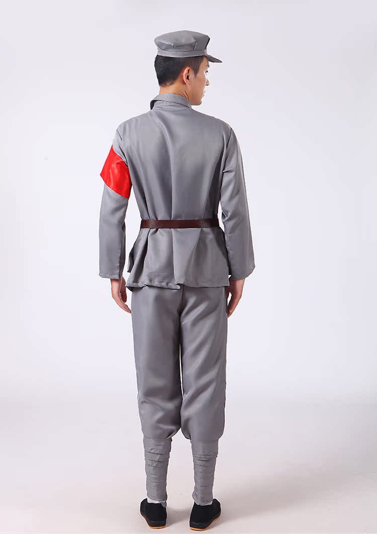 红军长征演出服套装成人八路军故事表演服舞台舞蹈抗战服装衣服