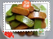 包邮 江西定南特产定南灰水粄手指板绿色韭菜板黄粄5斤多省