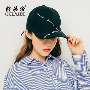 弯檐鸭舌帽百搭休闲帽