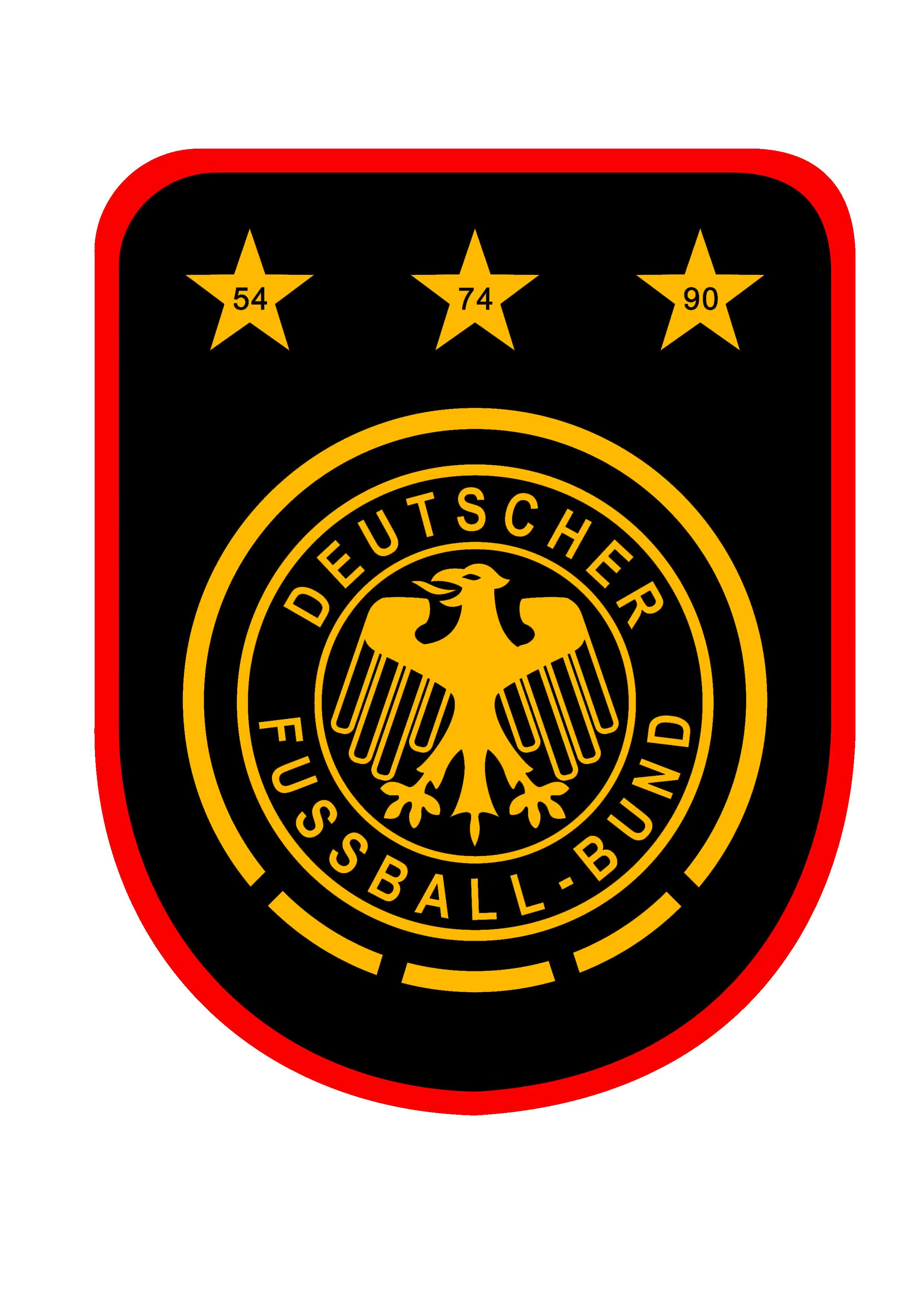 车贴 设计定做车贴 反光汽车贴纸 德国国家队 队徽 可定制 车身贴