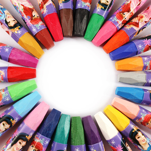 迪士尼油画棒安全无毒蜡笔