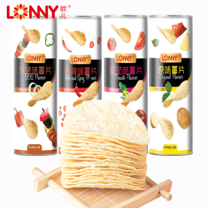 欧儿香辣番茄薯片160gX4桶