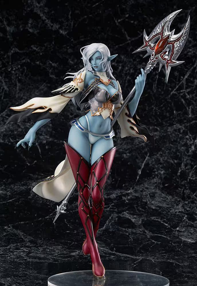 max factory 天堂ii 暗精灵 dark elf 1/7 褐色ver.2种日版手办