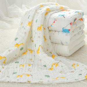 婴儿纯棉浴巾吸水加厚