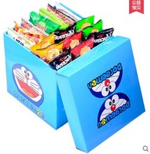 上好佳膨化休闲零食送女友儿童食品鲜虾条薯片小吃情人节大礼包