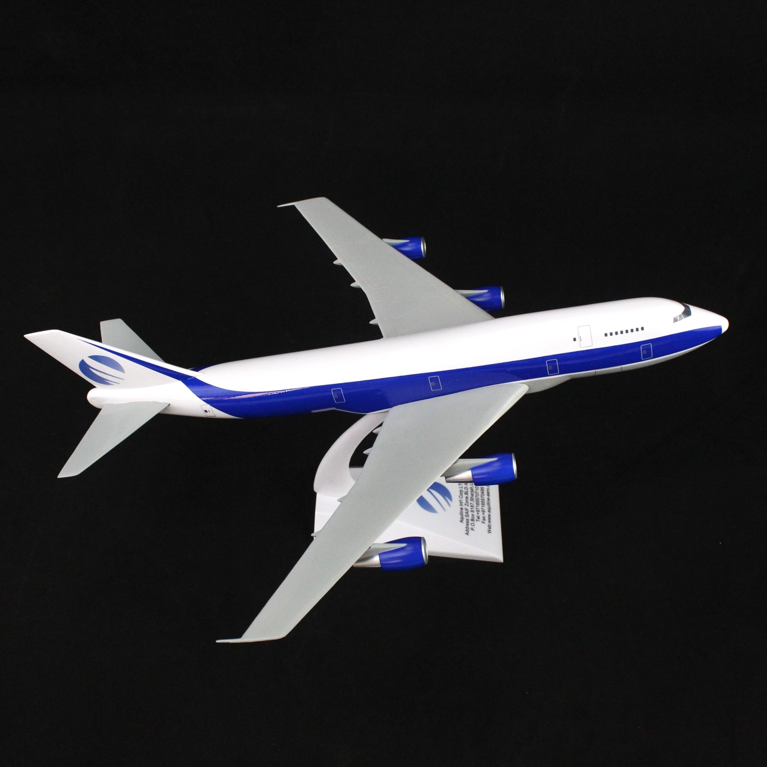boeing747-300f 1:200飞机模型高档航空摆件展览品收藏品