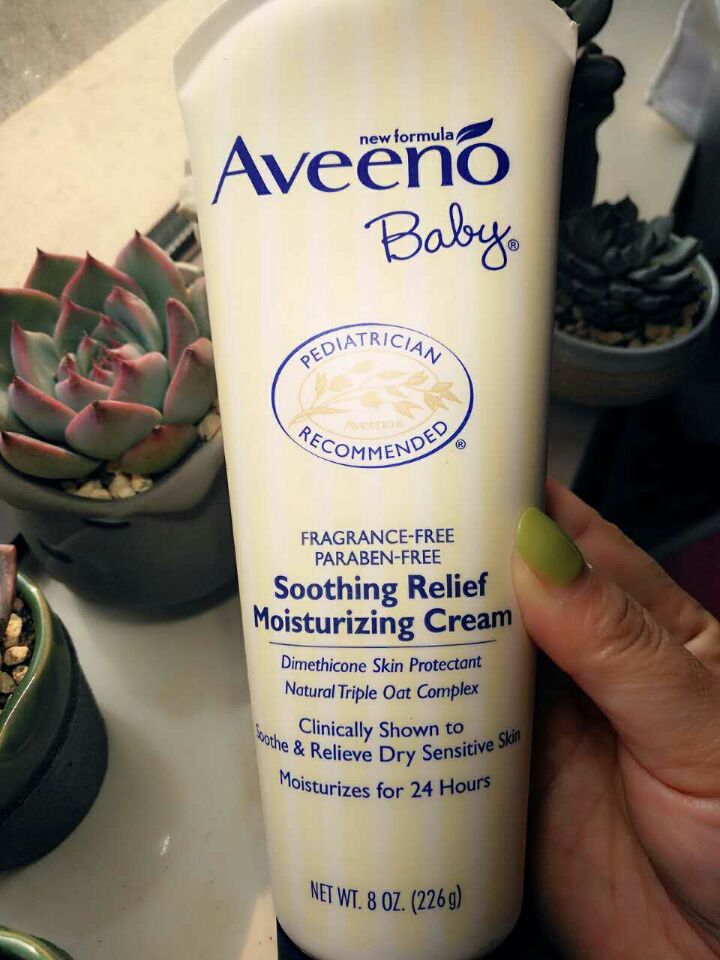 美国代购 aveeno baby daily moisture lotion燕麦润肤乳液226ml