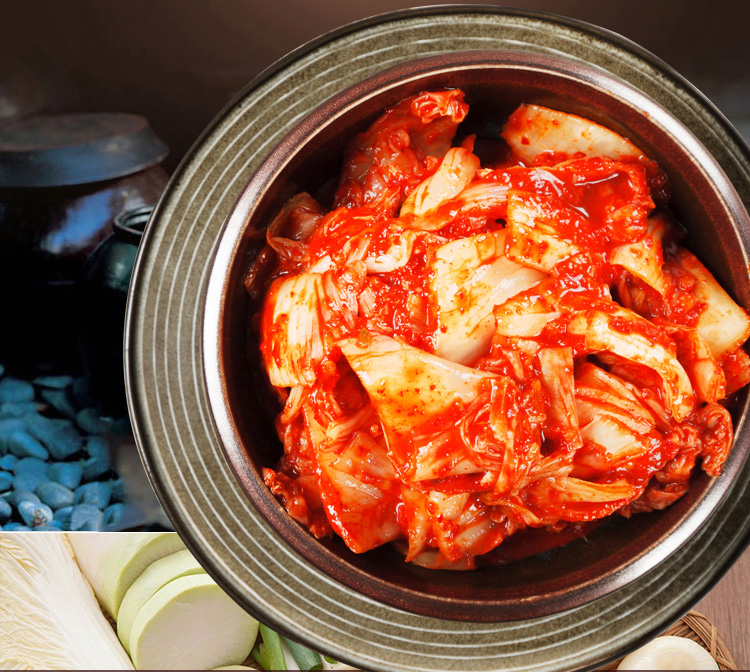 包邮韩国泡菜正宗辣白菜延边朝鲜族酱菜下饭咸菜 500g