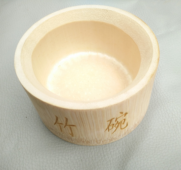 原生态新款天然无漆环保实用宝宝碗健康竹碗竹筒大小尺寸可 订做