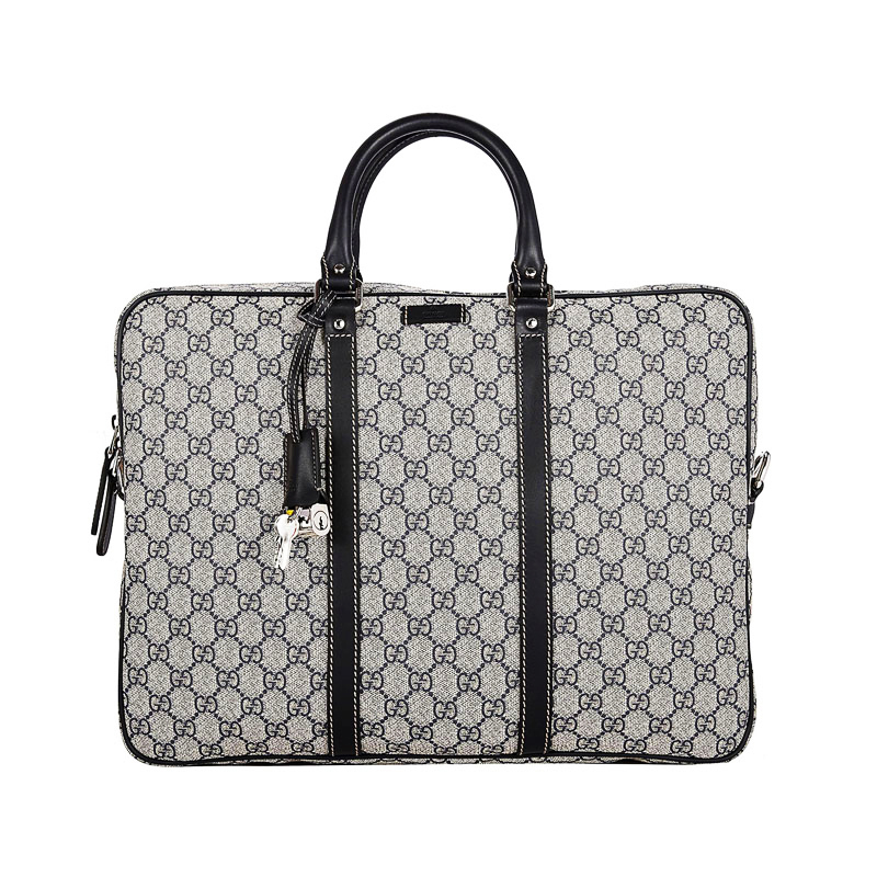 gucci/古奇 品牌酷奇男士商务休闲大容量公文电脑包横款
