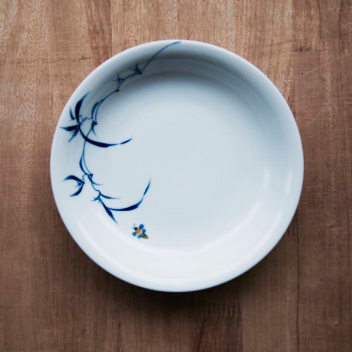 原创手工景德镇陶瓷餐具盘子菜盘家用中式创意餐具圆盘平盘子特价