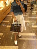 N41488 NORMANDY手袋单肩包手拎包 LV女包16春款 璇小猫意大利代购