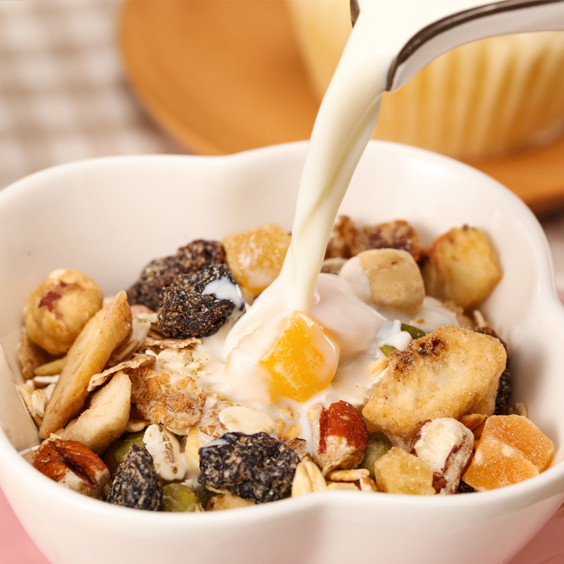 瑞典进口ica水果坚果燕麦片粗粮 搭配牛奶酸奶