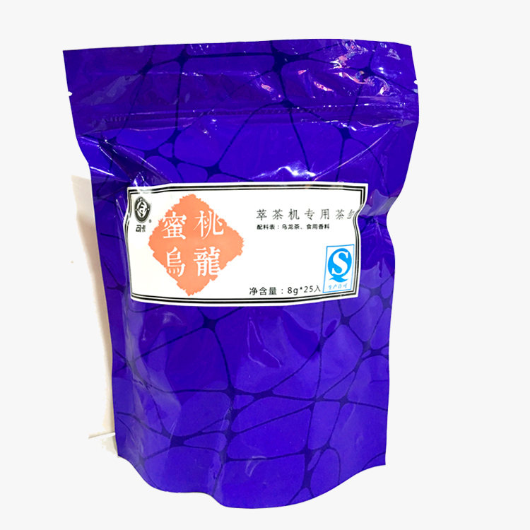 可卡蜜桃乌龙8克茶包御可皇茶贡茶奶盖专用萃茶专用茶包三角茶包