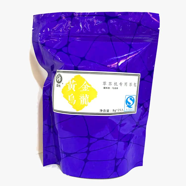 可卡黄金乌龙8克茶包御可皇茶贡茶奶盖专用萃茶专用茶包三角茶包