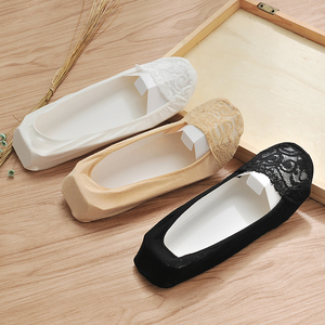 夏季蕾丝花边隐形袜