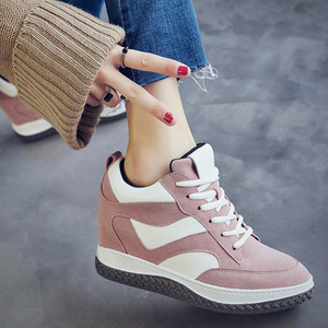 冬季真皮内增高休闲鞋