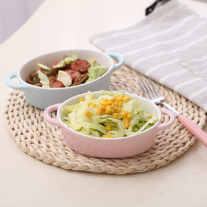 创意陶瓷焗饭碗盘家用