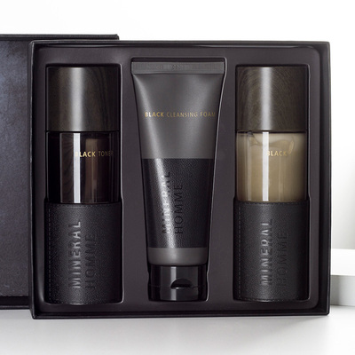 韩国正品the saem得鲜 男士护肤品水乳液套装