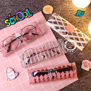 韩国可爱小清新眼镜收纳盒