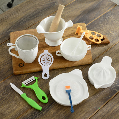 宝宝陶瓷辅食工具研磨套装研磨碗盘榨汁器婴儿