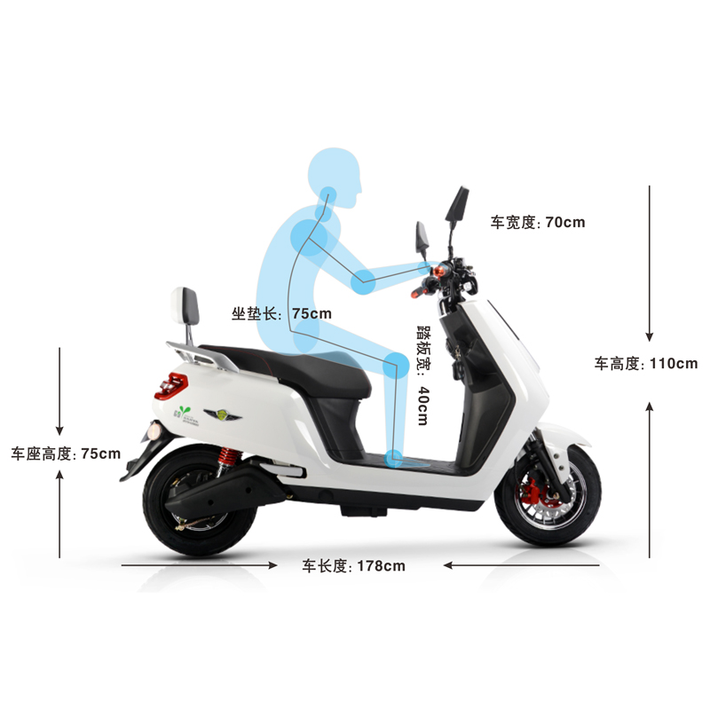 三雅电动车60v时尚电摩电瓶车代步车踏板车小牛跑车品牌新品包邮