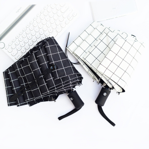 全自动格子商务雨伞